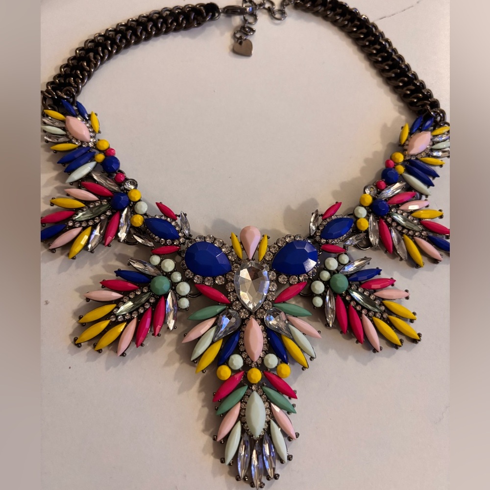 Aldo Multicolor Gem Necklace